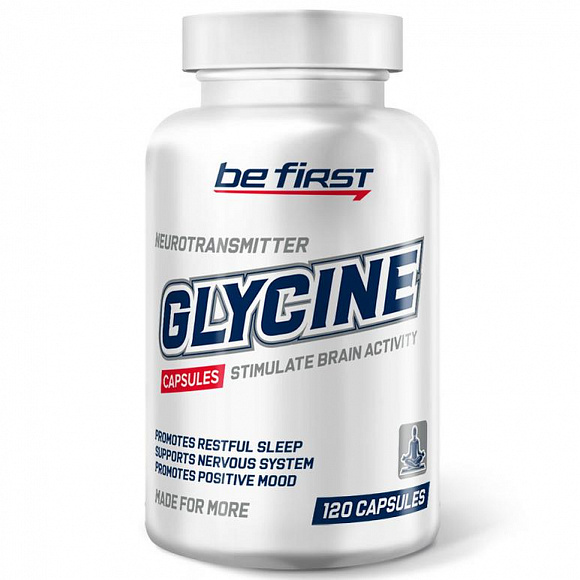 Be First Glycine (глицин) 120 кап.