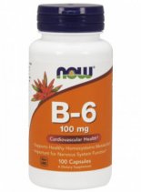 NOW Витамин B-6 100 мг. 100 кап.