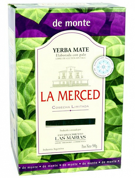 Mate "La Merced" высокогорный 0,5 кг (de monte)