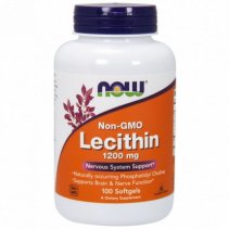 NOW Lecithin (Лецитин) 1200 мг. 100 кап.